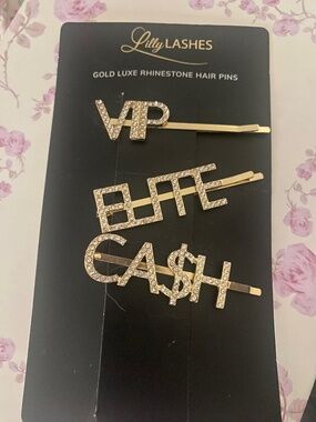 Lilylashes exclusive club hair clips